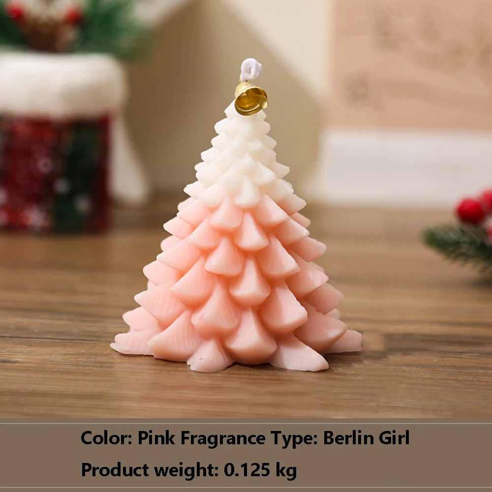 Christmas Tree Aromatherapy Candle Wholesale Gift Box Set Christmas Gift DIY Atmosphere Decoration Design Christmas Candles