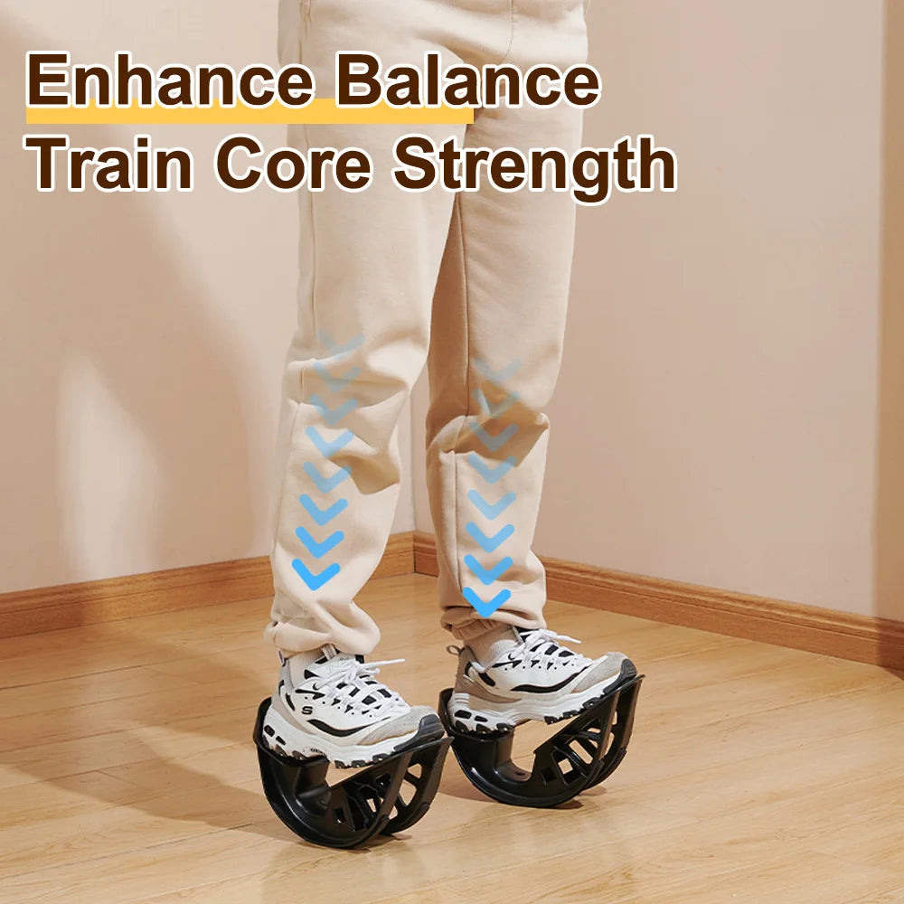 Portable Calf Ankle Stretcher Foot Rocker Stretch Board Yoga Gym Fitness Sports Recovery Massage Pedal Balance Board Trainer