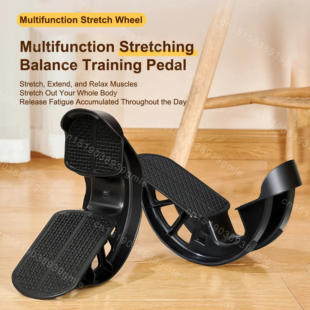 Portable Calf Ankle Stretcher Foot Rocker Stretch Board Yoga Gym Fitness Sports Recovery Massage Pedal Balance Board Trainer