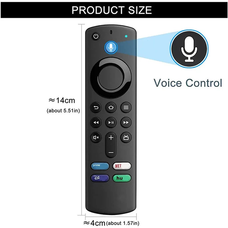 L5B83G Fire TV Bluetooth Voice Replacement Remote Control for Amazon (1St 2Nd 3Rd Gen) Fire Stick TV for Amazon Fire Smart HD TV