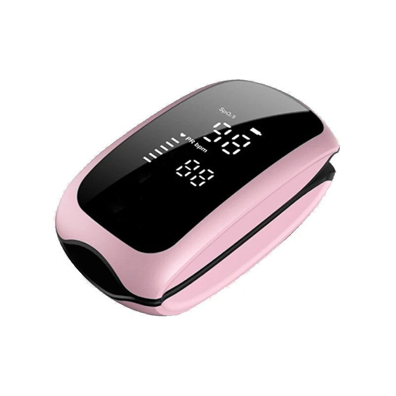 Rechargeable Finger Pulse Oximeter LED Blood Oxygen Spo2 Monitor Heart Rate