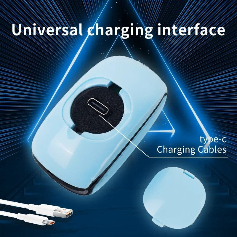 Rechargeable Finger Pulse Oximeter LED Blood Oxygen Spo2 Monitor Heart Rate