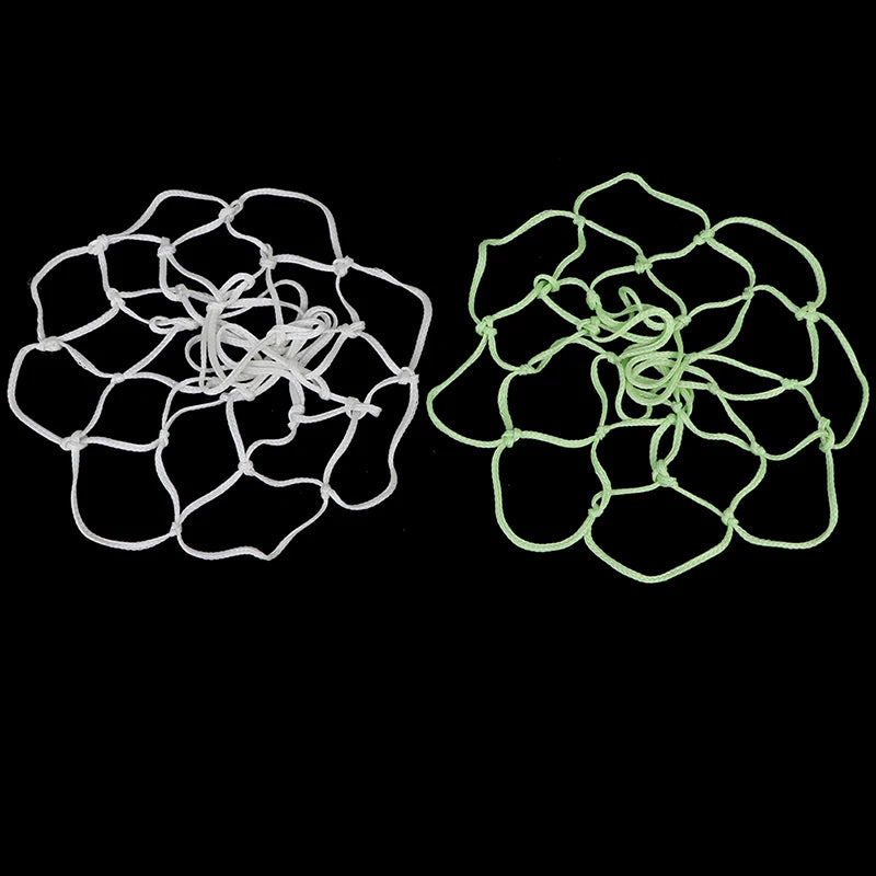 Green Fluorescent Basketball Net Luminous Basketball Net Night Sports Fluorescent Standard Basketball Net Color Random