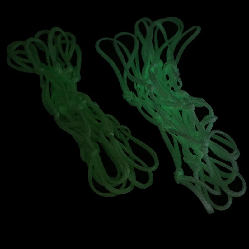 Green Fluorescent Basketball Net Luminous Basketball Net Night Sports Fluorescent Standard Basketball Net Color Random