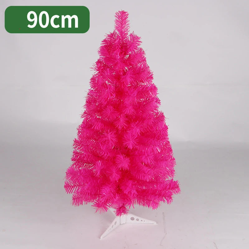 90Cm Christmas Tree Black Rose Red Mini Artificial Christmas Tree Decoration Christmas Decorations for Home Christmas Ornaments