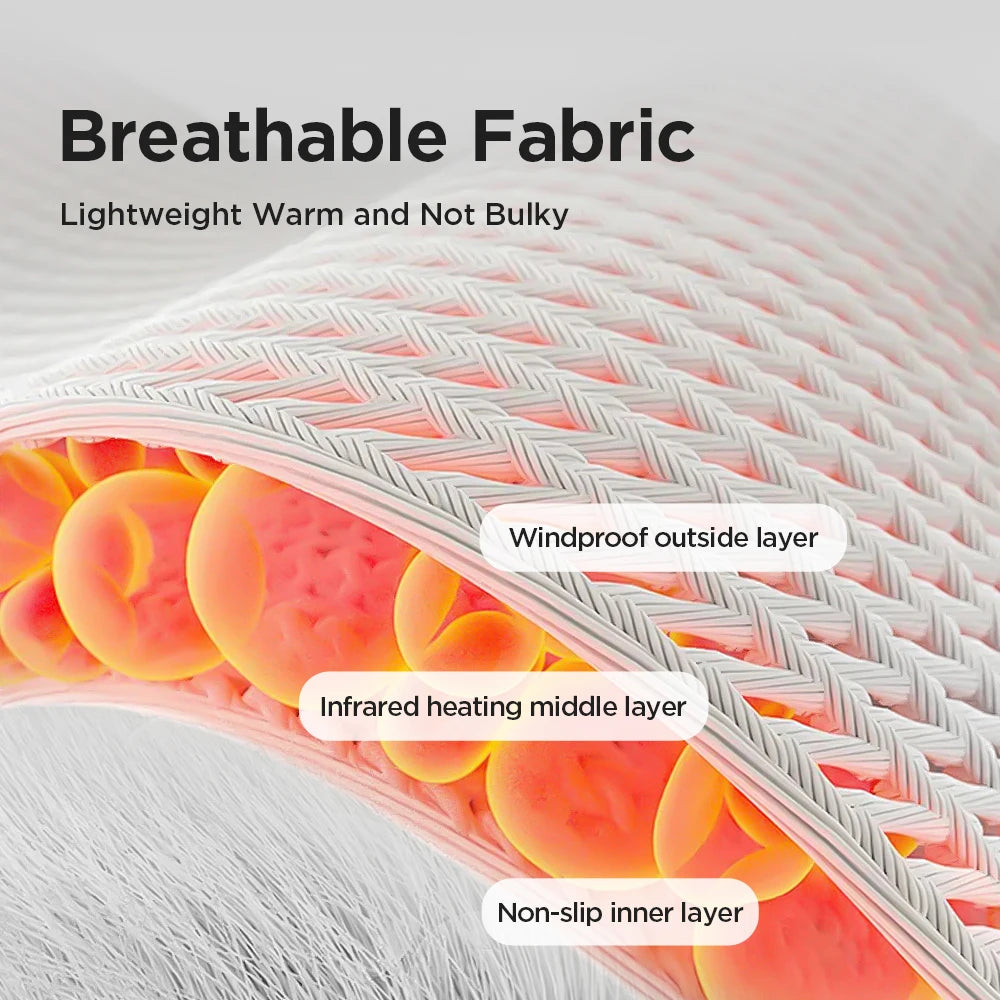 Electric Heating Wrist Guard Vibration Massage 5 Levels Hot Compress Wrist Brace Protector Wrap Rechargeable Heating Wristband