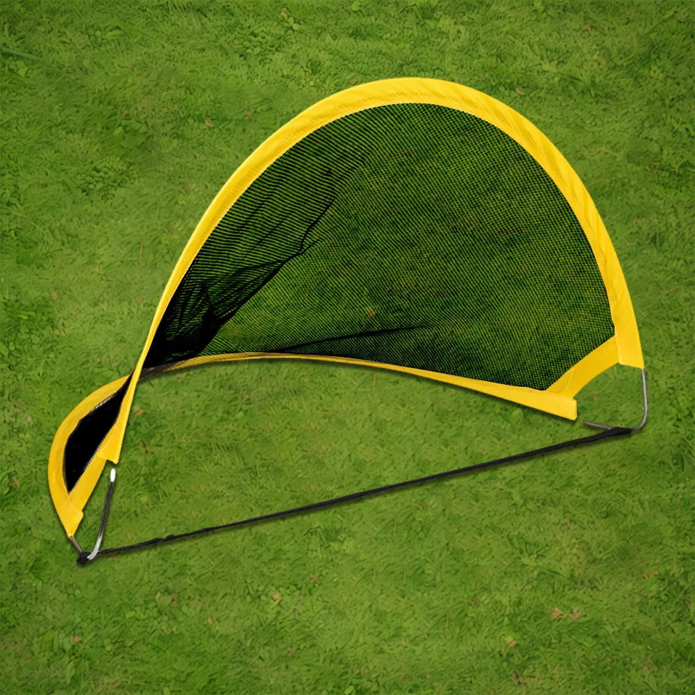 Foldable Soccer Net with Soccer Ball Folding Football Goal Folding Training Goal Net Kits Kids Indoor Outdoor Toy Practice Gate