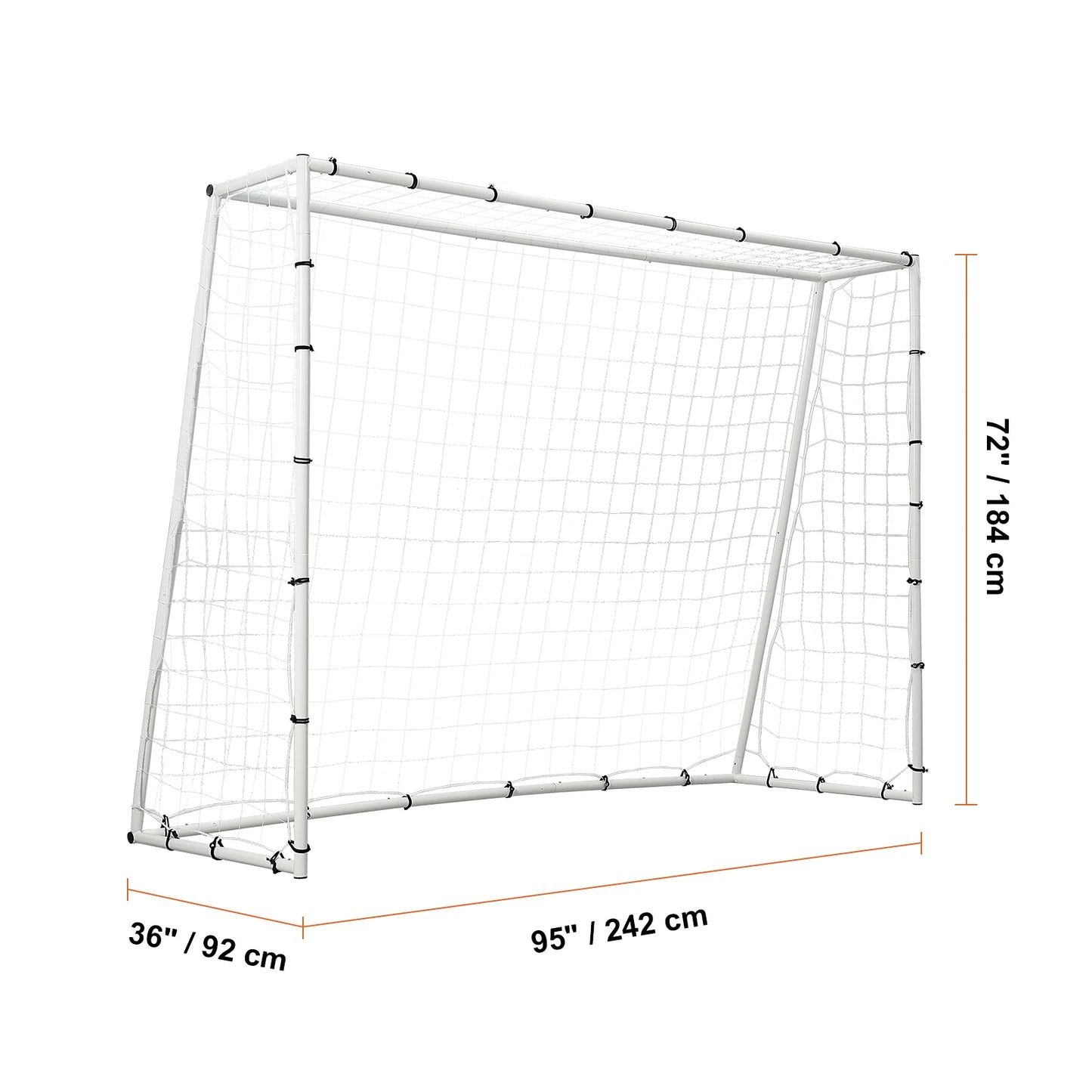Soccer Rebound Trainer Iron Soccer Training Equipment Sports Football Rebounder Wall for Practicing Solo Training Passing