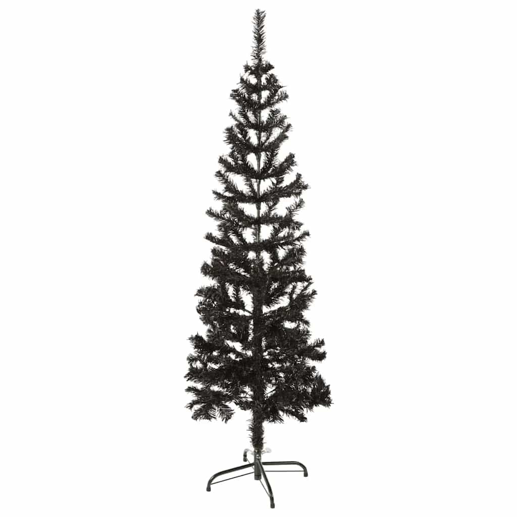 Slim Christmas Tree Black 150 Cm