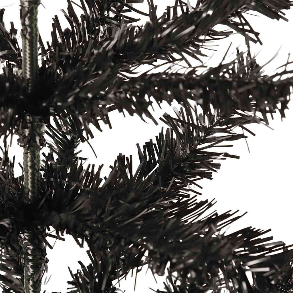 Slim Christmas Tree Black 150 Cm