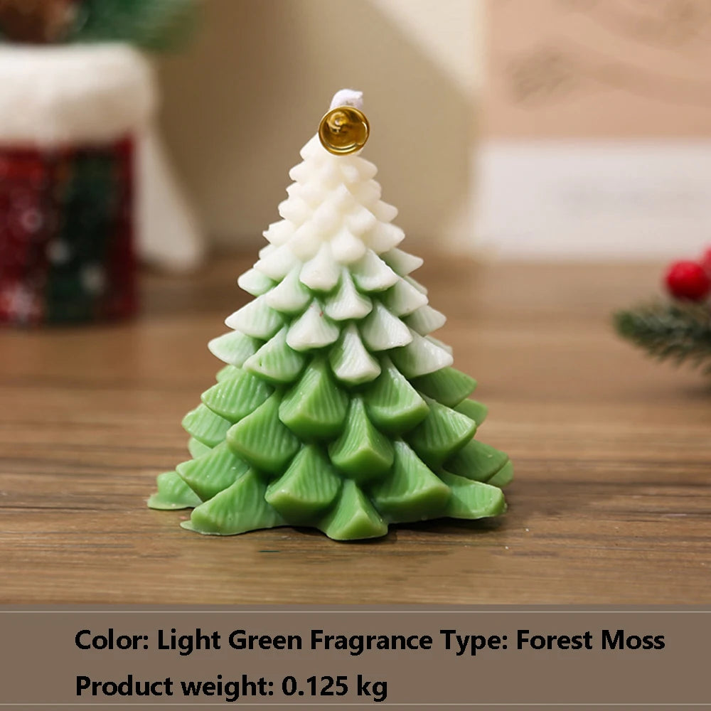 Christmas Tree Aromatherapy Candle Wholesale Gift Box Set Christmas Gift DIY Atmosphere Decoration Design Christmas Candles