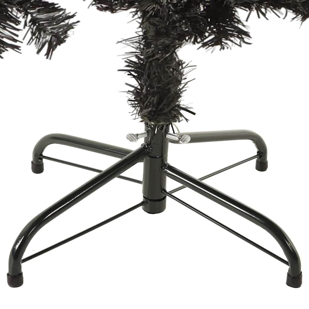 Slim Christmas Tree Black 150 Cm