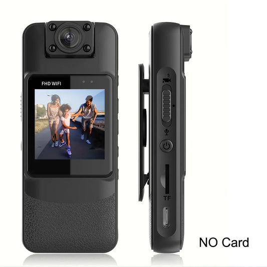 Motorcycle Mini Recorder 4K Finger Action Camera POV Mini Sports Camera with Video Recording 1.54 Inch IPS Screen Vlog Cam