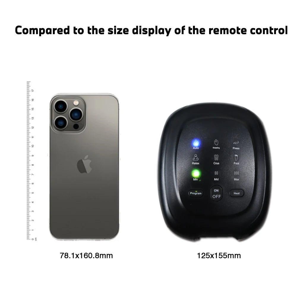 Air Compression Leg Recovery System Foot Massager for Circulation and Relaxation Calf Massage Muscle Pain Relief Device