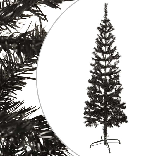 Slim Christmas Tree Black 150 Cm