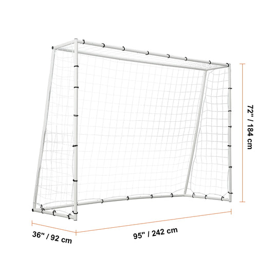 Soccer Rebound Trainer Iron Soccer Training Equipment Sports Football Rebounder Wall for Practicing Solo Training Passing
