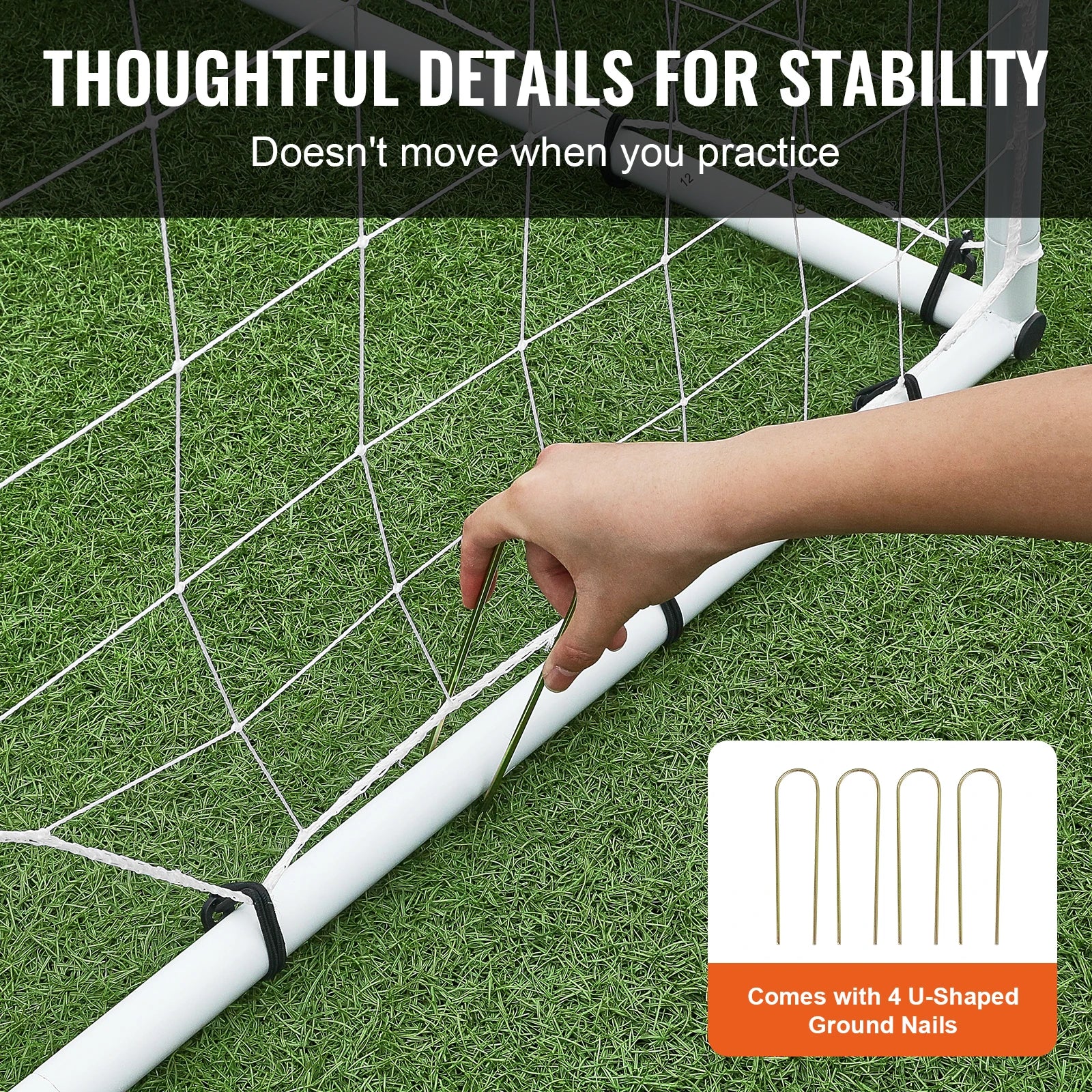 Soccer Rebound Trainer Iron Soccer Training Equipment Sports Football Rebounder Wall for Practicing Solo Training Passing