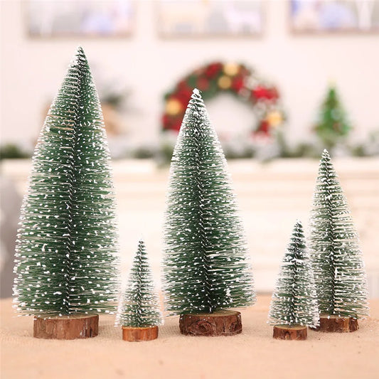 Christmas Tree Arbol De Navidad New Year'S Mini Christmas Tree Small Pine Tree Adornos De Navidad Desktop Mini Christmas Decor